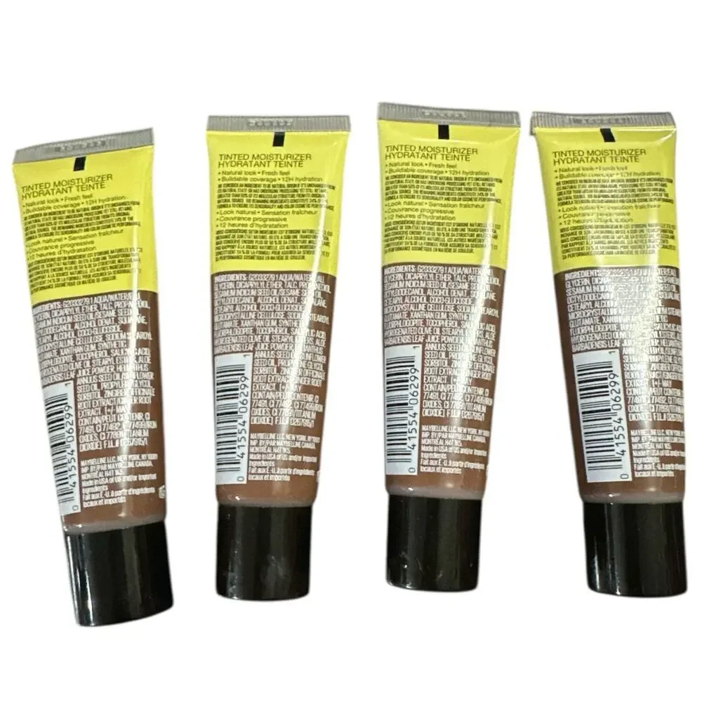 Maybelline‎ Fit Me Tinted Moisturizer 375 - Lot of 4 New